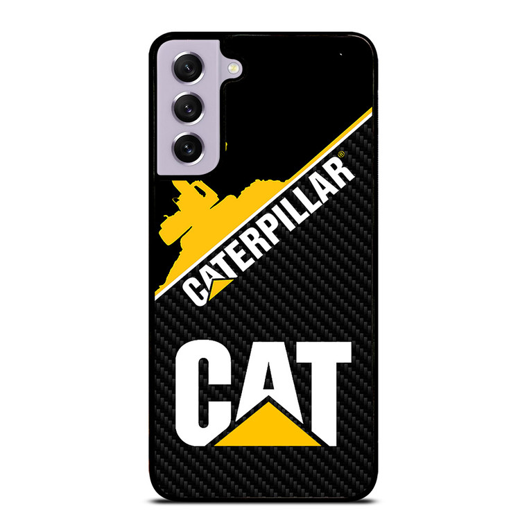 CAT CATERPILLAR LOGO CARBON Samsung Galaxy S21 FE Case Cover