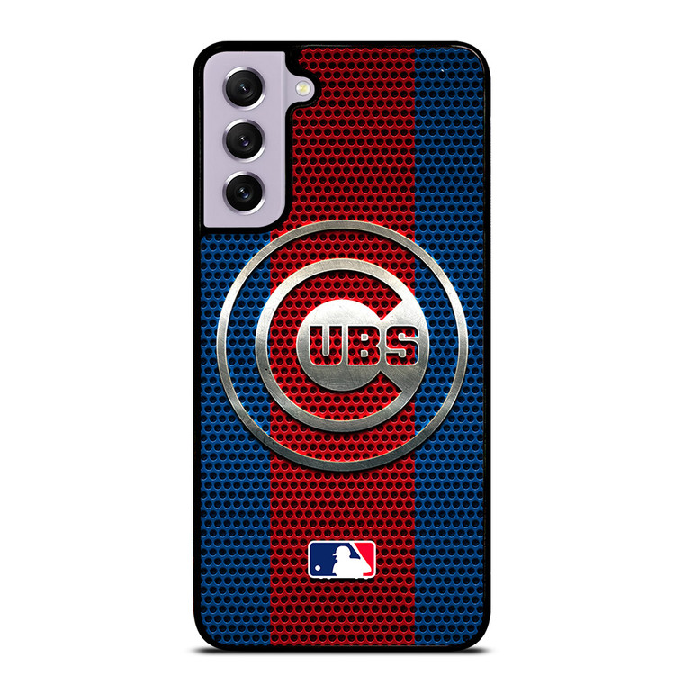 CHICAGO CUBS METAL LOGO Samsung Galaxy S21 FE Case Cover
