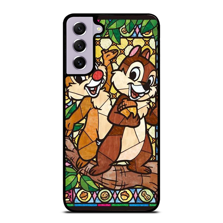 CHIP AND DALE DISNEY GLASS Samsung Galaxy S21 FE Case Cover