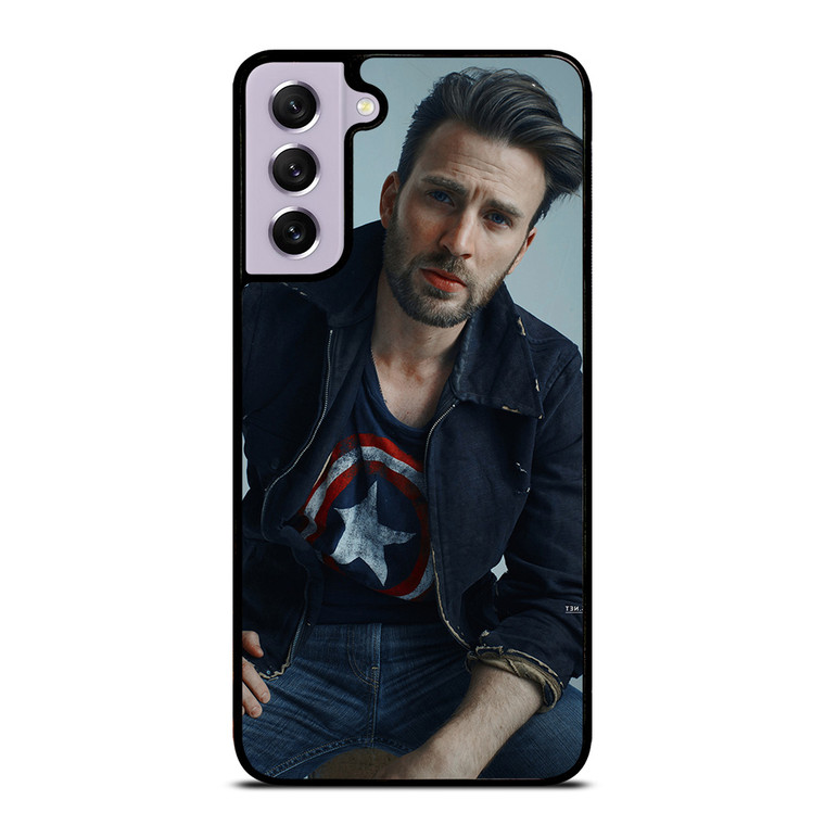 CHRIS EVANS CAPTAIN AMERICA Samsung Galaxy S21 FE Case Cover