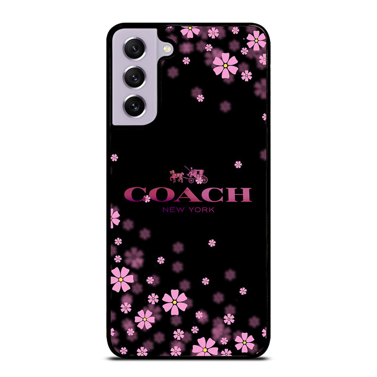 COACH FLOWERS PURPLE Samsung Galaxy S21 FE Case Cover