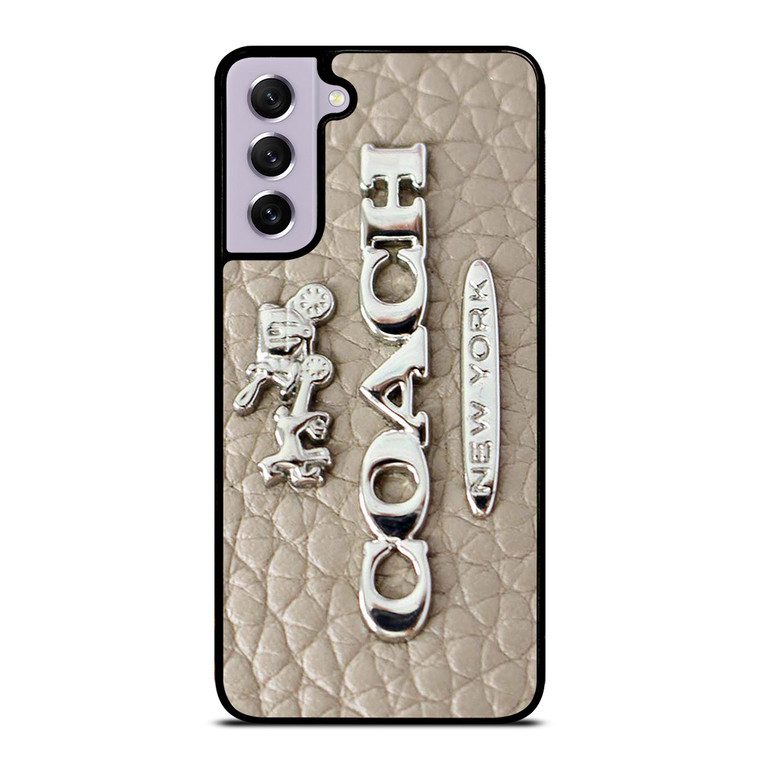 COACH LOGO GLOWING TEXTURE Samsung Galaxy S21 FE Case Cover