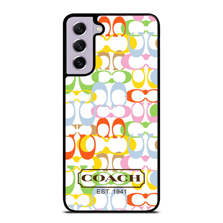 COACH NEW YORK COLORFUL Samsung Galaxy S21 FE Case Cover