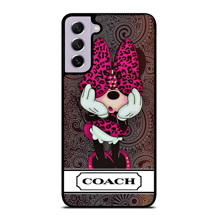COACH NEW YORK MINNIE MOUSE CUTE Samsung Galaxy S21 FE Case Cover