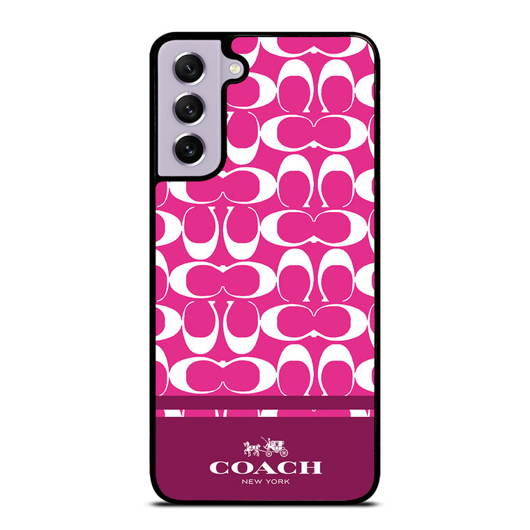 COACH PINK NEW YORK Samsung Galaxy S21 FE Case Cover