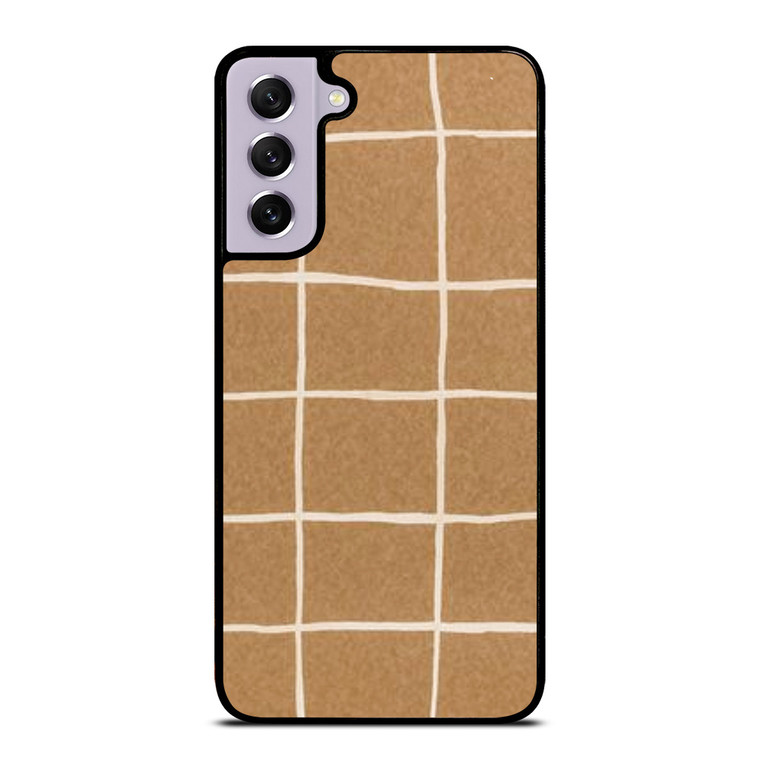 COQUETTE BROWN PATTERN Samsung Galaxy S21 FE Case Cover