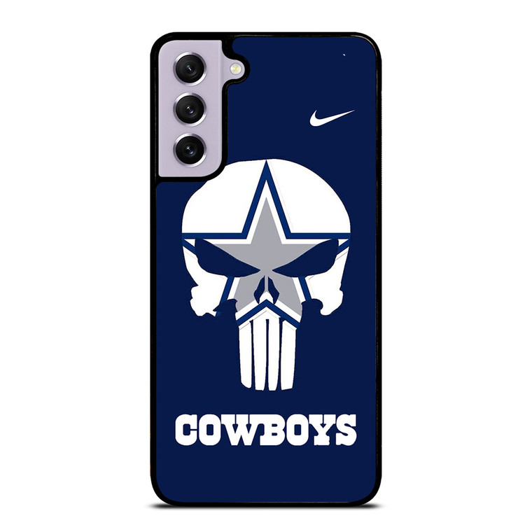 DALLAS COWBOYS NIKE THE PUNISHER Samsung Galaxy S21 FE Case Cover DALLAS COWBOYS NIKE THE PUNISHER Samsung Galaxy S21 FE Case Cover