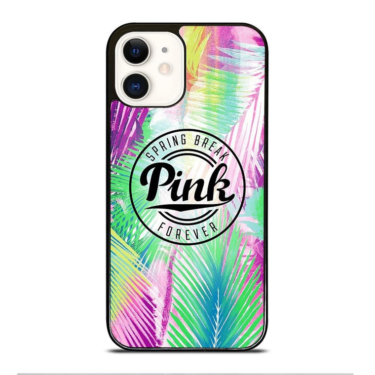 VICTORIA'S SECRET PINK PALM iPhone 12 Case Cover