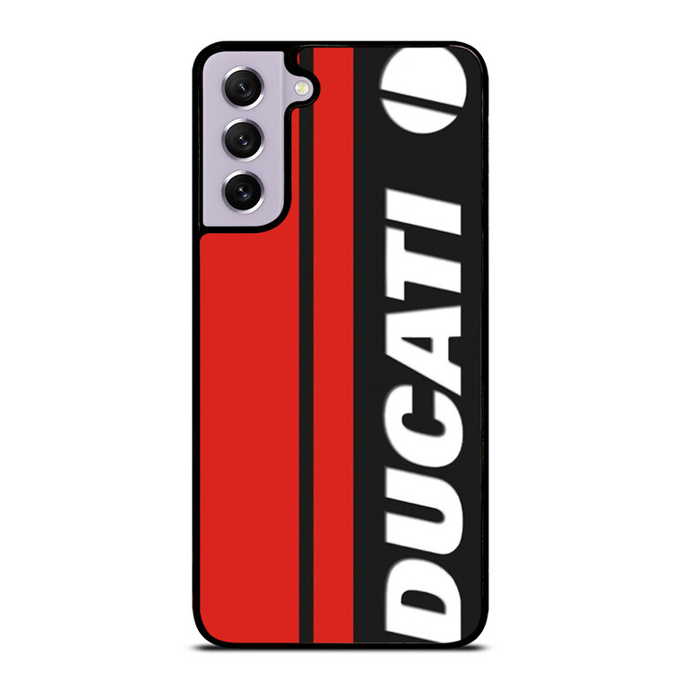 DUCATI MOTOR VERTICAL LOGO Samsung Galaxy S21 FE Case Cover