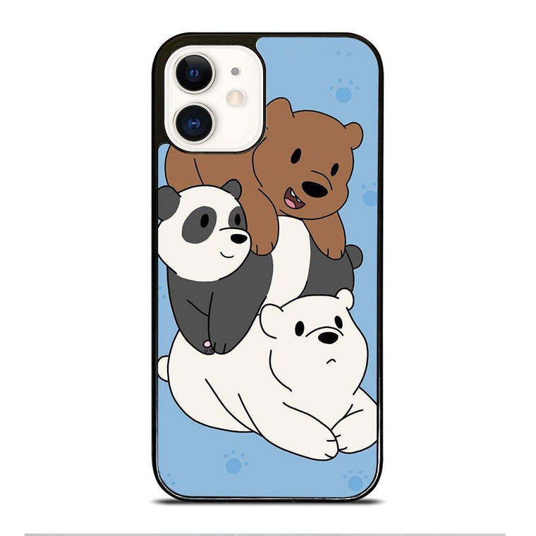 WE BARE BEARS CUTE CARTOON iPhone 12 Case Cover