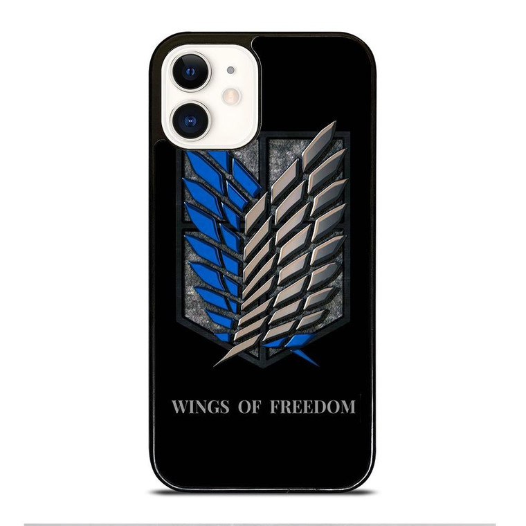 WINGS OF FREEDOM AOT iPhone 12 Case Cover