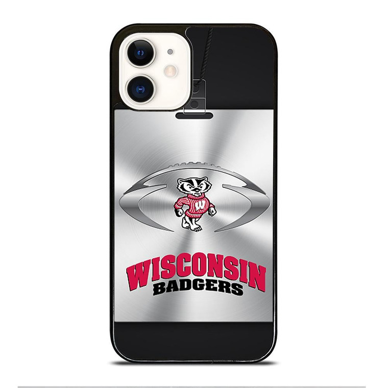 WISCONSIN BADGER NFL iPhone 12 Case Cover