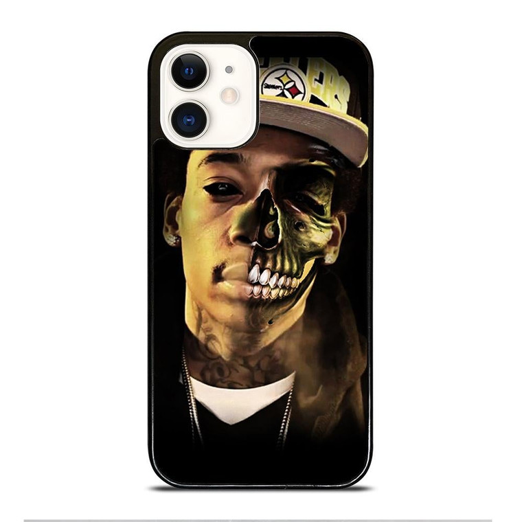WIZ KHALIFA FACE SKULL iPhone 12 Case Cover