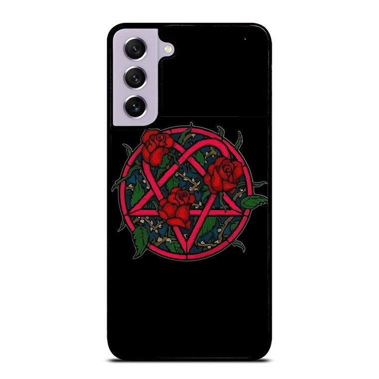 HIM BAND HEARTAGRAM FLOWER Samsung Galaxy S21 FE Case Cover