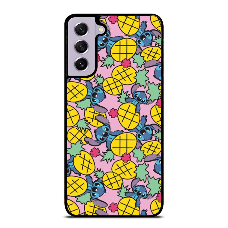 LILO AND STITCH PINEAPPLE PATTERN Samsung Galaxy S21 FE Case Cover