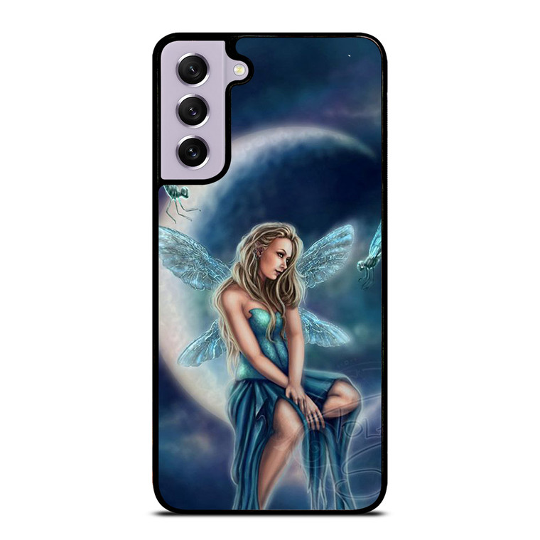 MOON DRAGONFLY FAIRY ART Samsung Galaxy S21 FE Case Cover