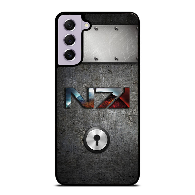 N7 MASS EFFECT METAL LOGO Samsung Galaxy S21 FE Case Cover
