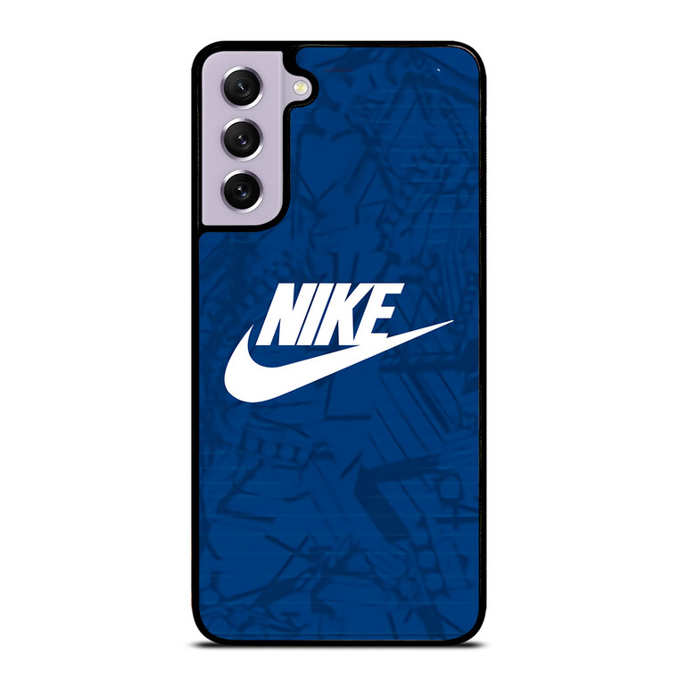 NIKE CHELSEA JERSEY PATTERN Samsung Galaxy S21 FE Case Cover