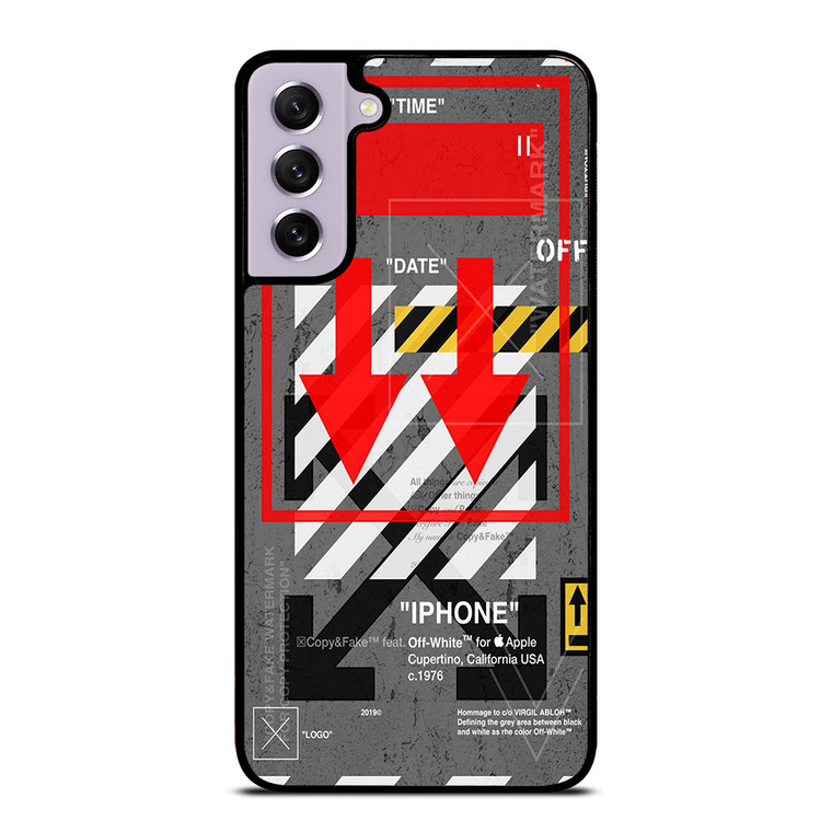 OFF WHITE ARROW DOWN Samsung Galaxy S21 FE Case Cover