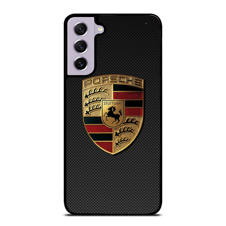 PORSCHE LOGO CARBON Samsung Galaxy S21 FE Case Cover