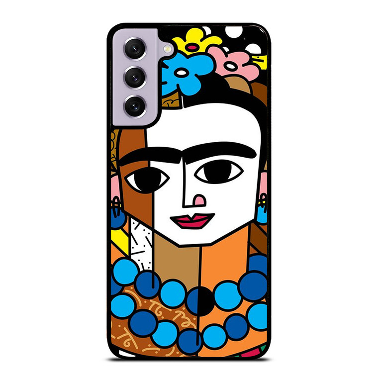 ROMERO BRITTO FRIDA KAHLO Samsung Galaxy S21 FE Case Cover ROMERO BRITTO FRIDA KAHLO Samsung Galaxy S21 FE Case Cover