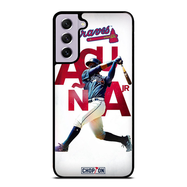 RONALD ACUNA JR ATLANTA BRAVES BASEBALL Samsung Galaxy S21 FE Case Cover
