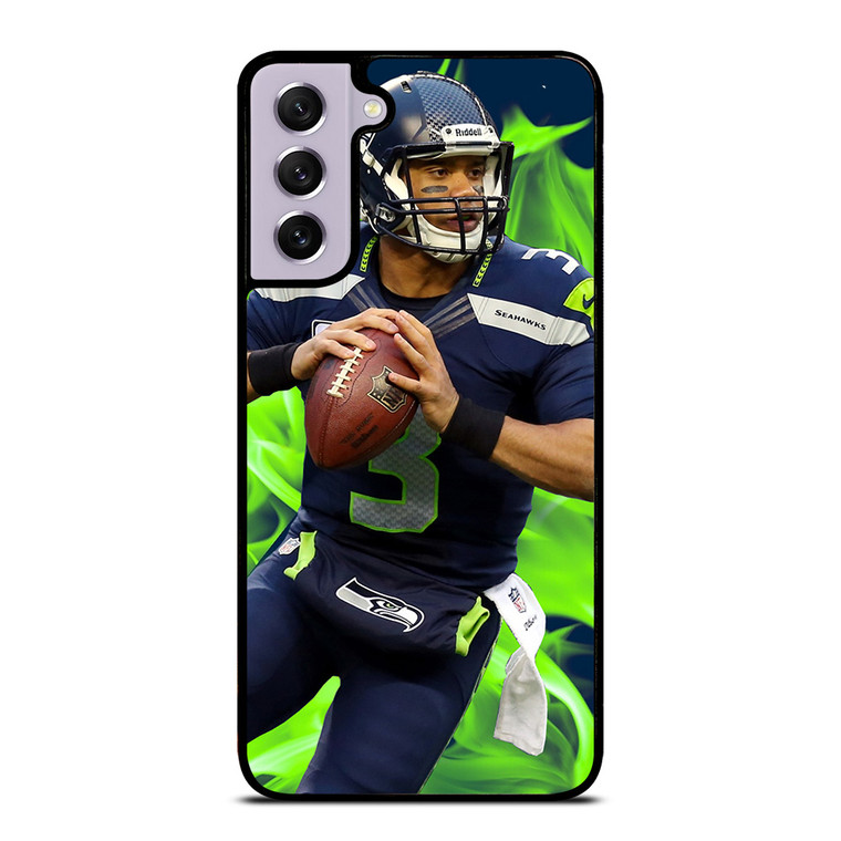 RUSSELL WILSON SEATTLE SEAHAWK NFL Samsung Galaxy S21 FE Case Cover