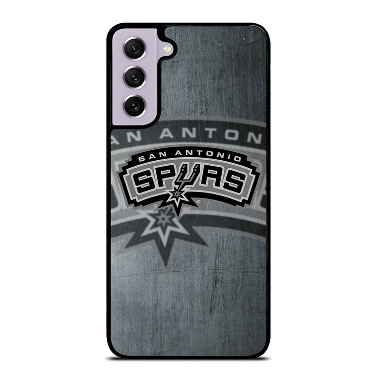 SAN ANTONIO SPURS METAL LOGO Samsung Galaxy S21 FE Case Cover