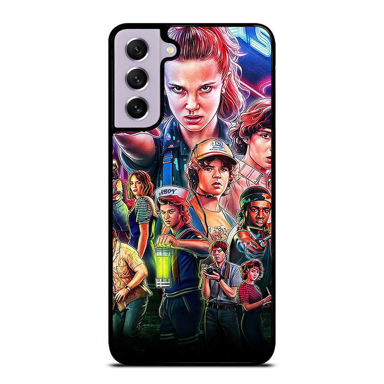 STRANGER THINGS CHARACTERS ART Samsung Galaxy S21 FE Case Cover