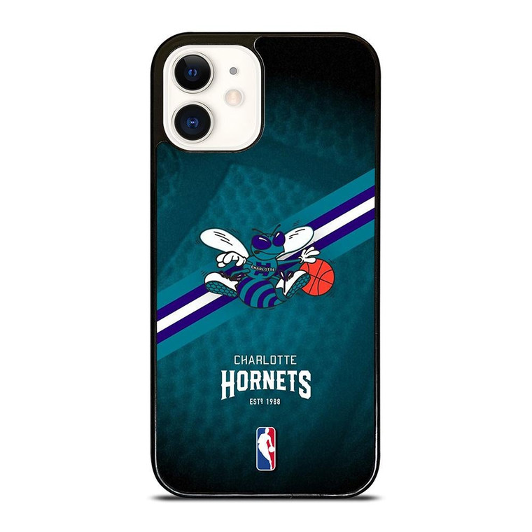 CHARLOTTE HORNETS NBA TEAM iPhone 12 Case Cover