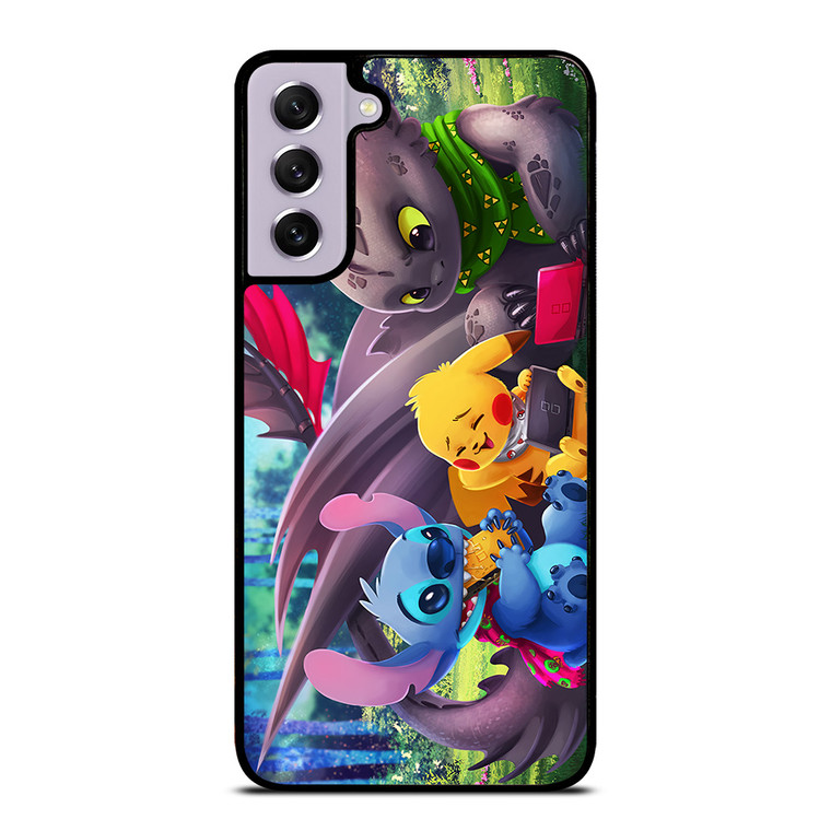 TOOTHLESS STITCH PIKACHU Samsung Galaxy S21 FE Case Cover