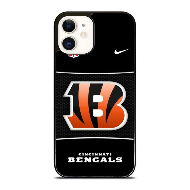 CINCINNATI BENGALS NIKE NFL iPhone 12 Case Cover