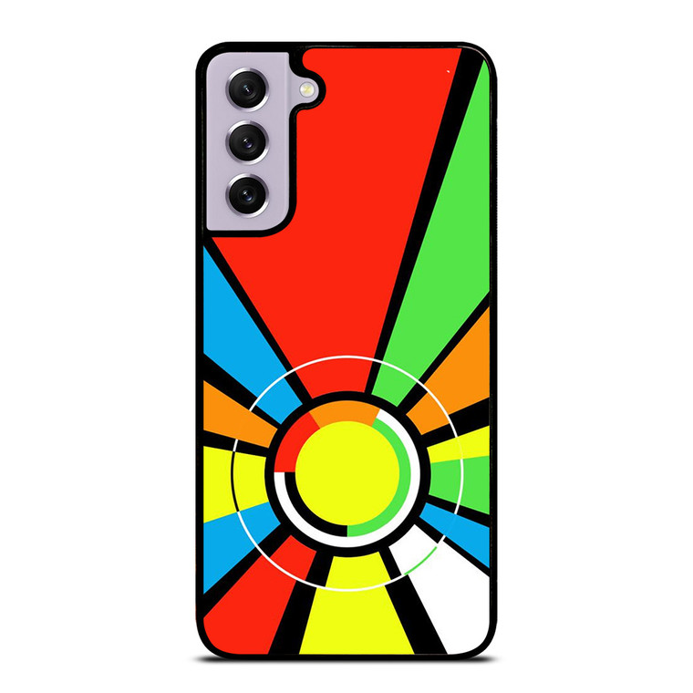 VALENTINO ROSSI VR46 HELMET PATTERN Samsung Galaxy S21 FE Case Cover
