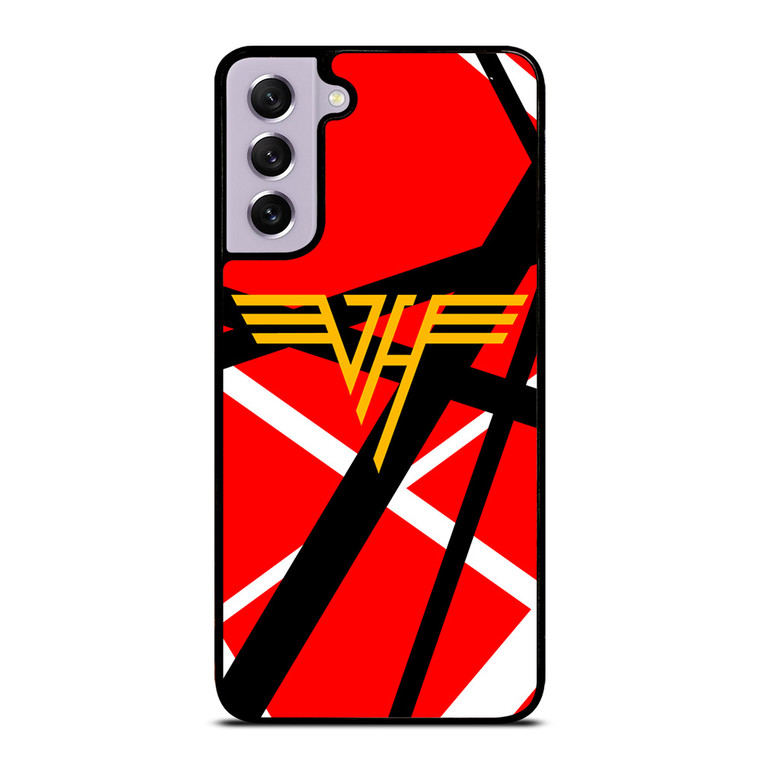 VAN HALLEN RED ABSTRACT LOGO Samsung Galaxy S21 FE Case Cover