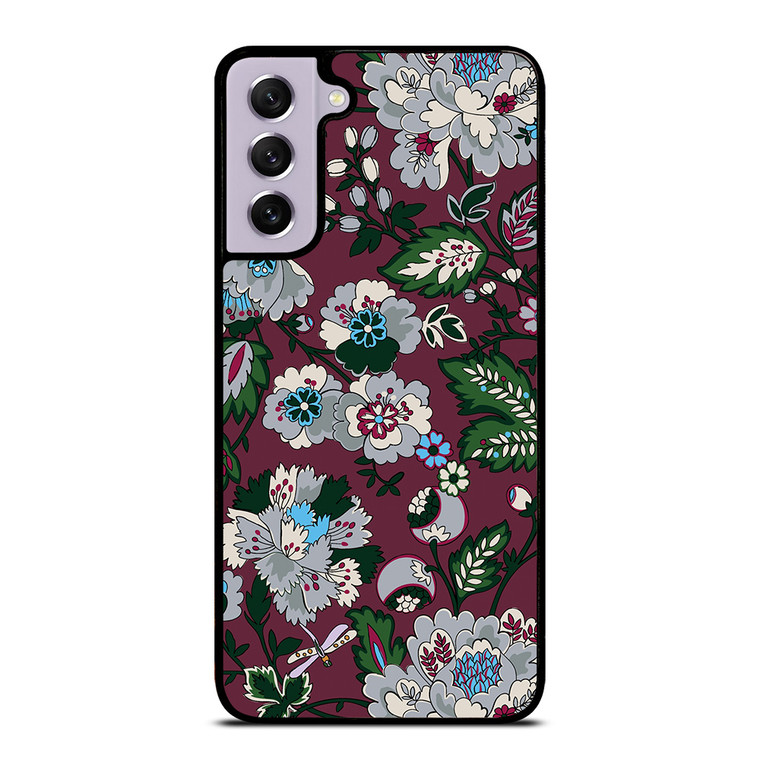 VERA BRADLEY BORDEAUX BLOOMS Samsung Galaxy S21 FE Case Cover
