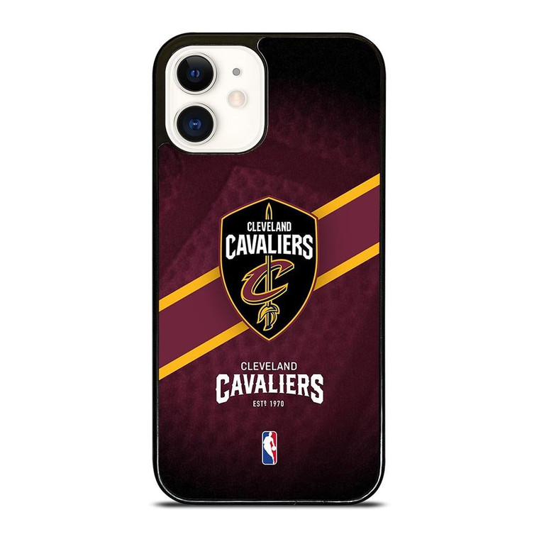 CLEVELAND CAVALIERS NBA TEAM iPhone 12 Case Cover