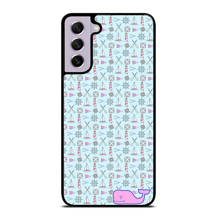 WHALE KATE SPADE PATTERN Samsung Galaxy S21 FE Case Cover