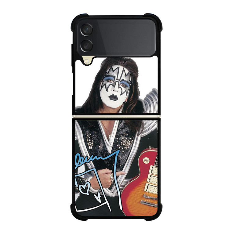 ACE FREHLEY AND GUITAR KISS BAND  Samsung Galaxy Z Flip 3 Case Cover
