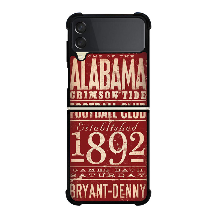 ALABAMA CRIMSON TIDE FOOTBALL CLUB 1892 Samsung Galaxy Z Flip 3 Case Cover