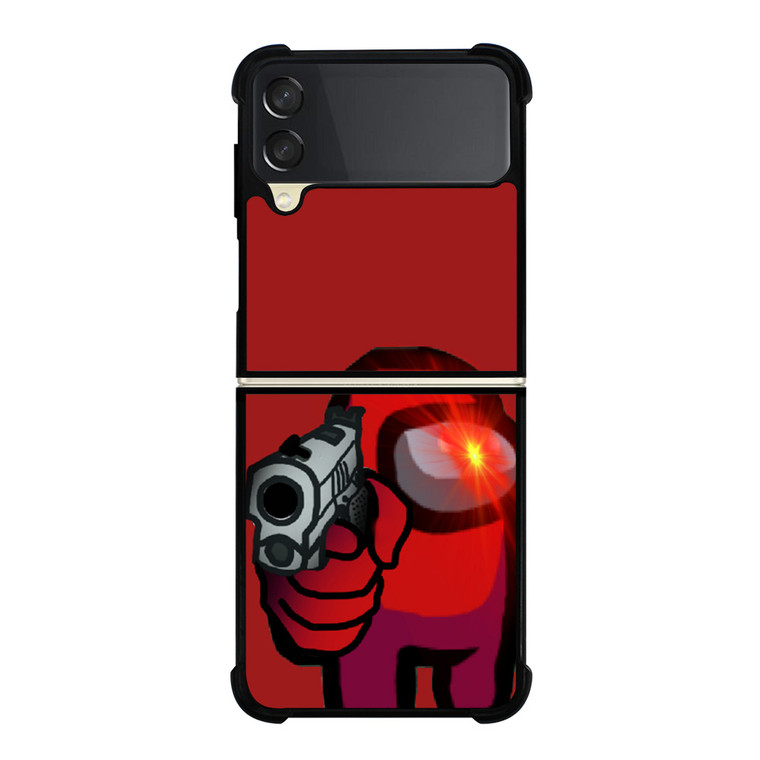 AMONG US IMPOSTOR RED Samsung Galaxy Z Flip 3 Case Cover