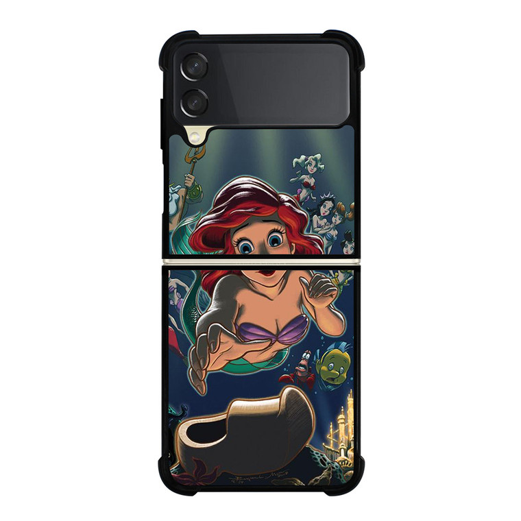 ARIEL THE LITTLE MERMAID DISNEY Samsung Galaxy Z Flip 3 Case Cover ARIEL THE LITTLE MERMAID DISNEY Samsung Galaxy Z Flip 3 Case Cover