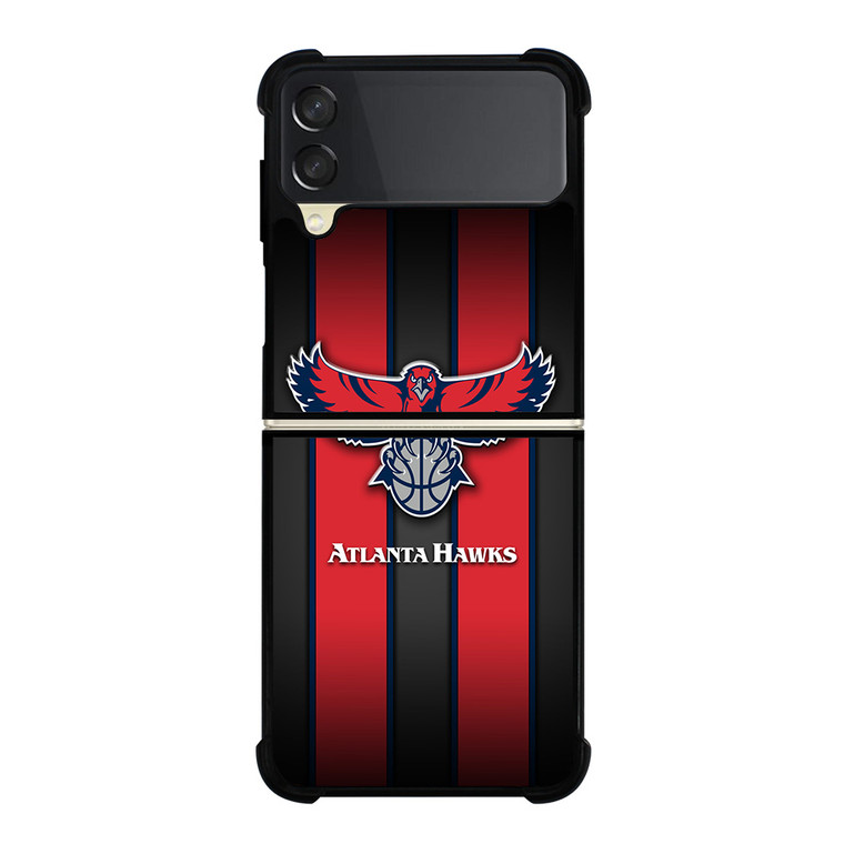 ATLANTA HAWKS STRIPE LOGO Samsung Galaxy Z Flip 3 Case Cover