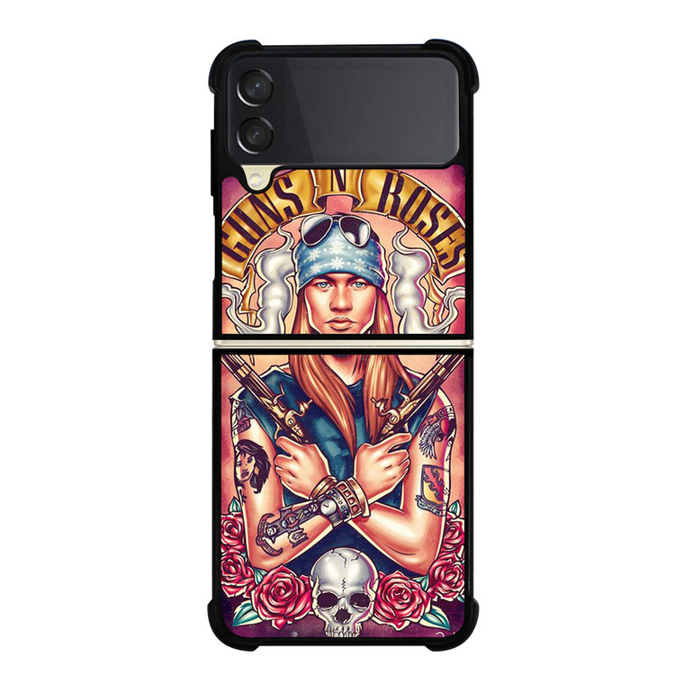 AXL GUNS N ROSES GNR Samsung Galaxy Z Flip 3 Case Cover