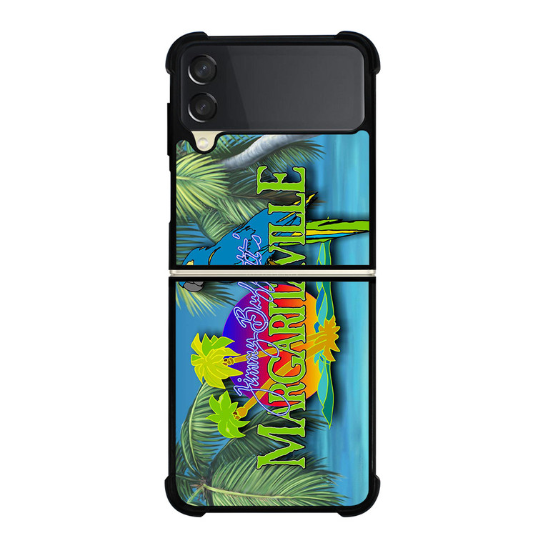 BEACH JIMMY BUFFETT MARGARITAVILLE ICON Samsung Galaxy Z Flip 3 Case Cover