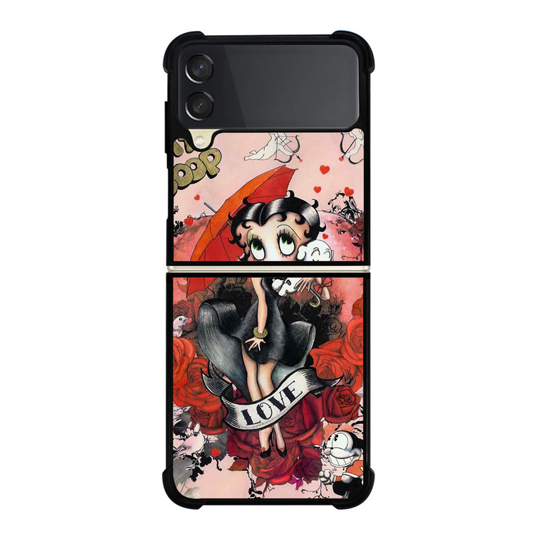 BETTY BOOP LOVE CARTOON Samsung Galaxy Z Flip 3 Case Cover