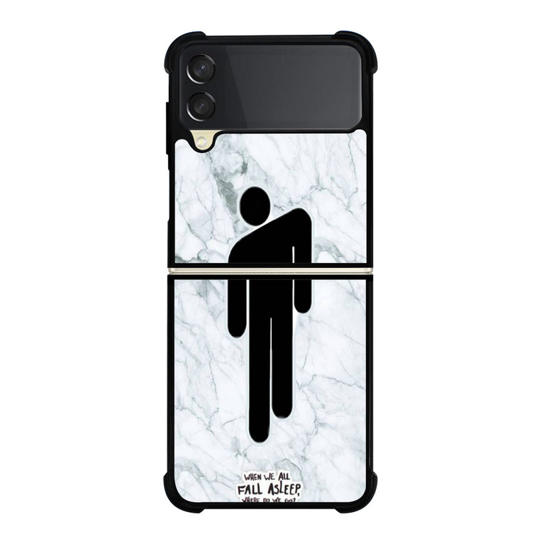 BILLIE EILISH LOGO MARBLE Samsung Galaxy Z Flip 3 Case Cover