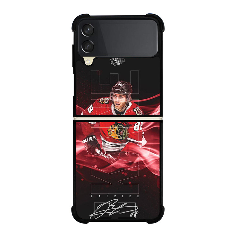 BLACKHAWKS HOCKEY CHICAGO CAPTAIN MORGAN NHL Samsung Galaxy Z Flip 3 Case Cover