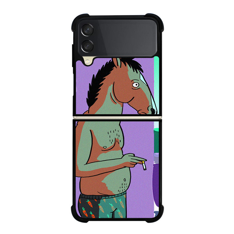 BOJACK HORSEMAN SMOKING Samsung Galaxy Z Flip 3 Case Cover