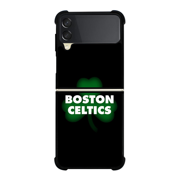 BOSTON CELTICS LEAF SYMBOL Samsung Galaxy Z Flip 3 Case Cover