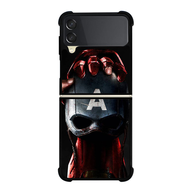 CAPTAIN AMERICA VS IRON MAN Samsung Galaxy Z Flip 3 Case Cover